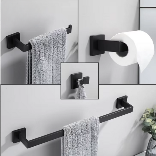 Bathroom Shelf Robe Hook Hanger 